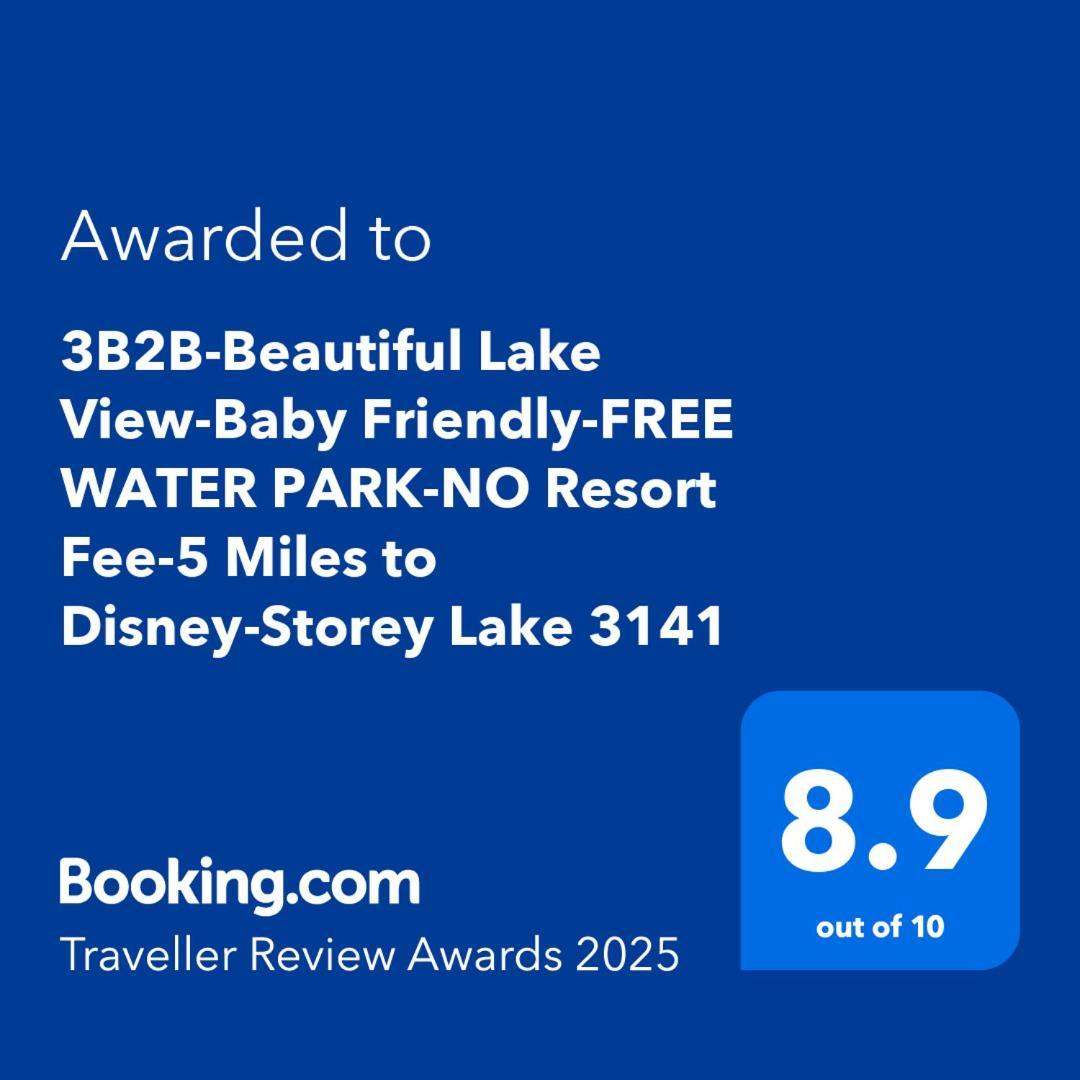 3B2B-Beautiful Lake View-Baby Friendly-Free Water Park!No Resort Fee-5 Miles To Disney-Storey Lake 3141 Кисими Екстериор снимка